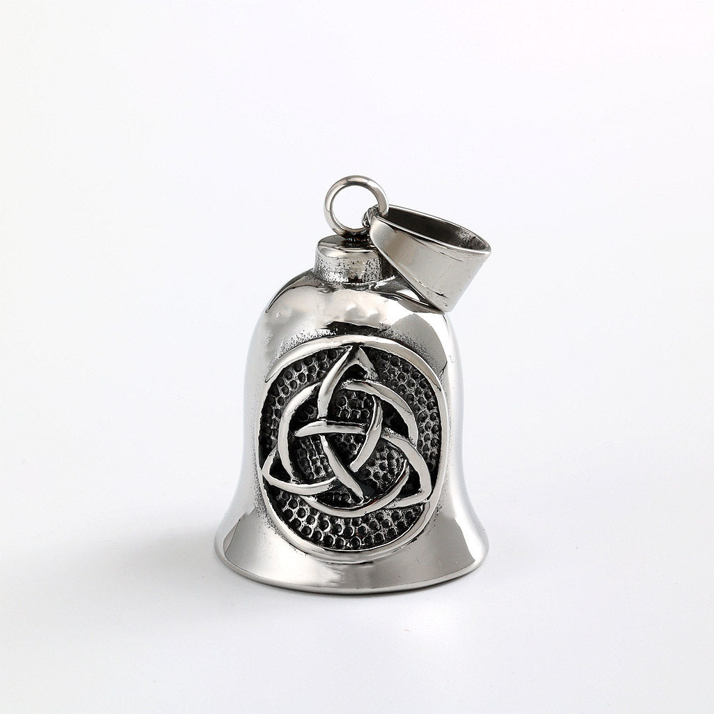 Vintage Stainless Steel Pendant Necklace