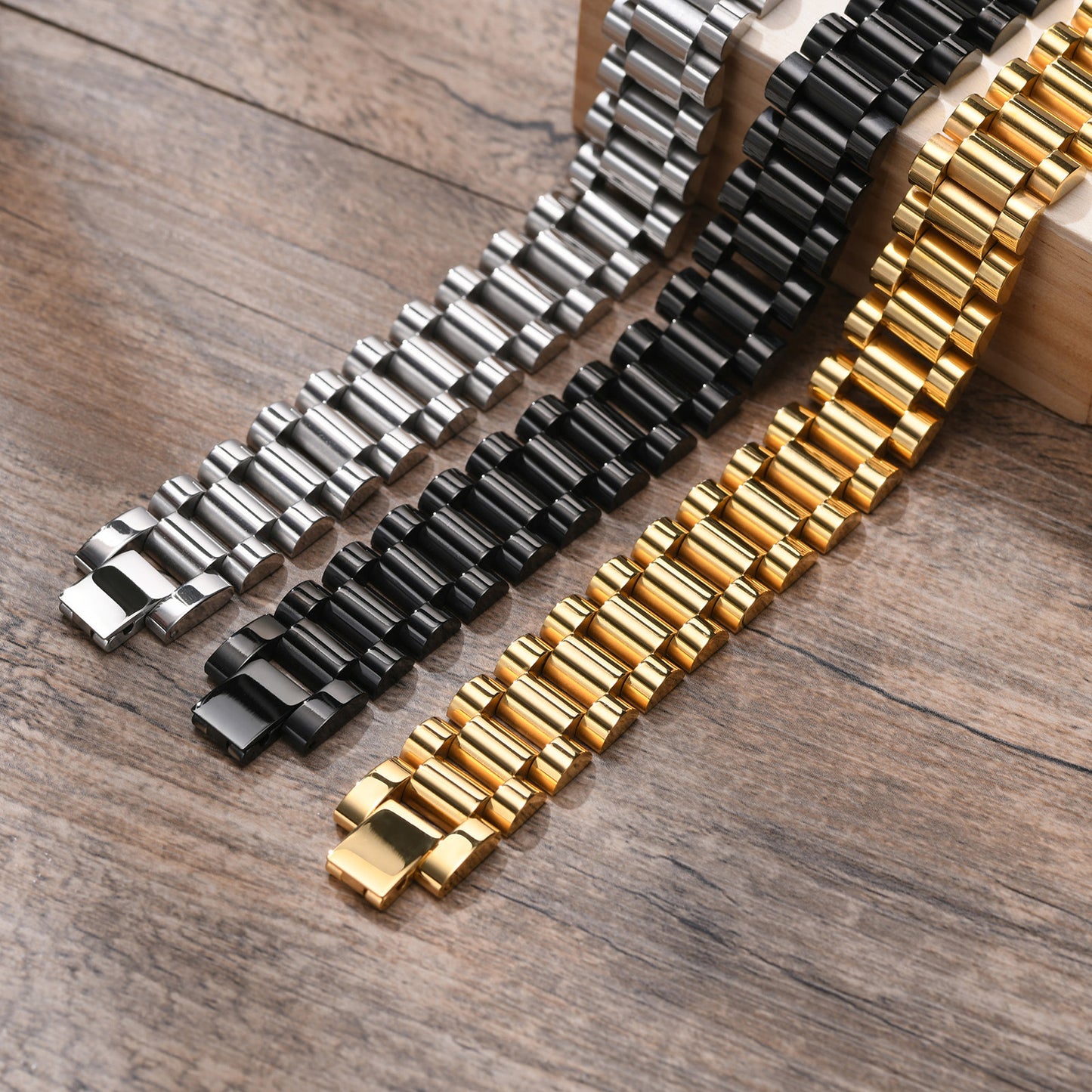 Bracelets Cross-border Accessories Titanium Steel Bracelet Men's Bracelet European and American