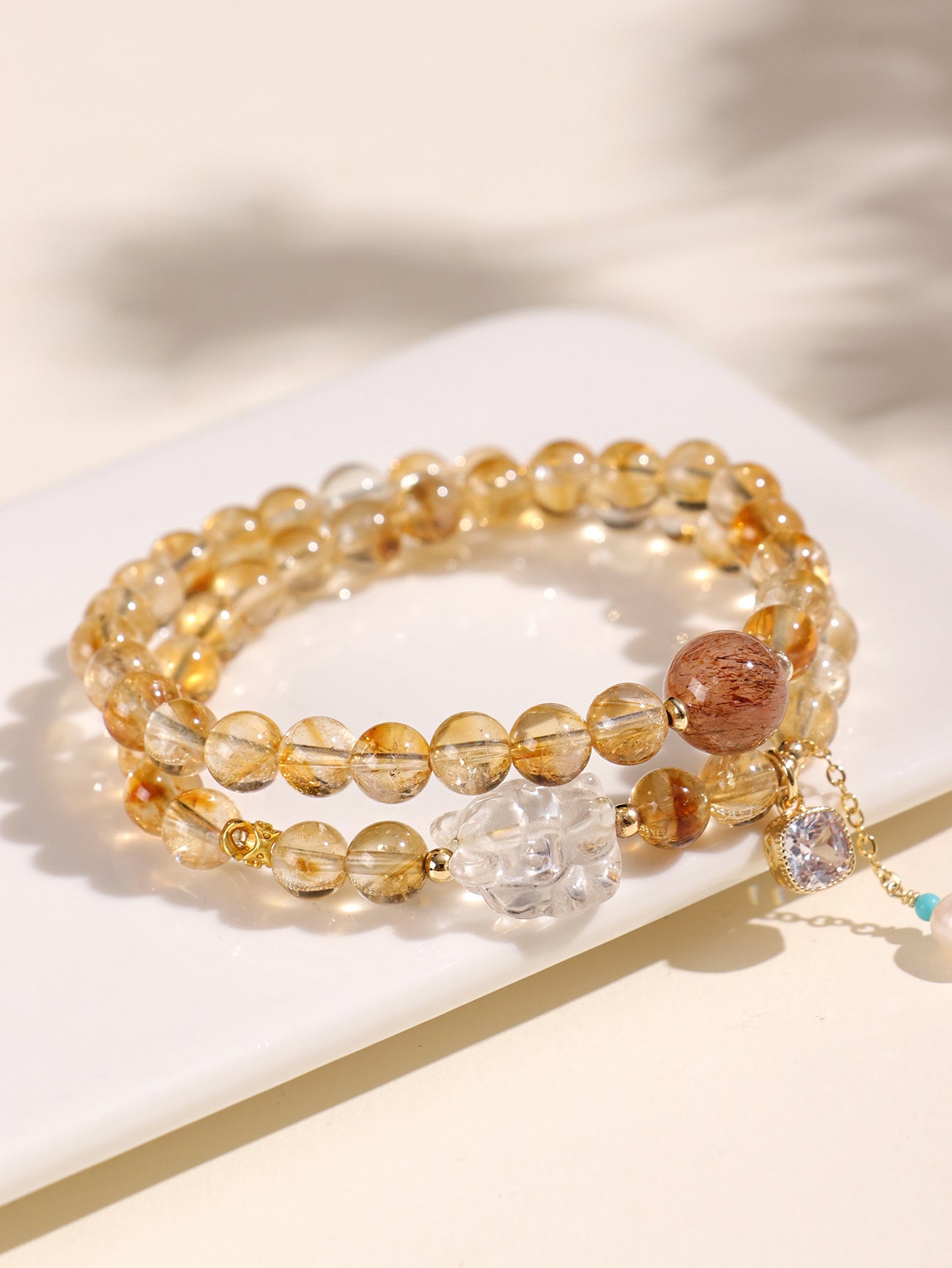 Planderful Fortune's Favor Bracelet – Original Design Wealth Crystal Jewelry