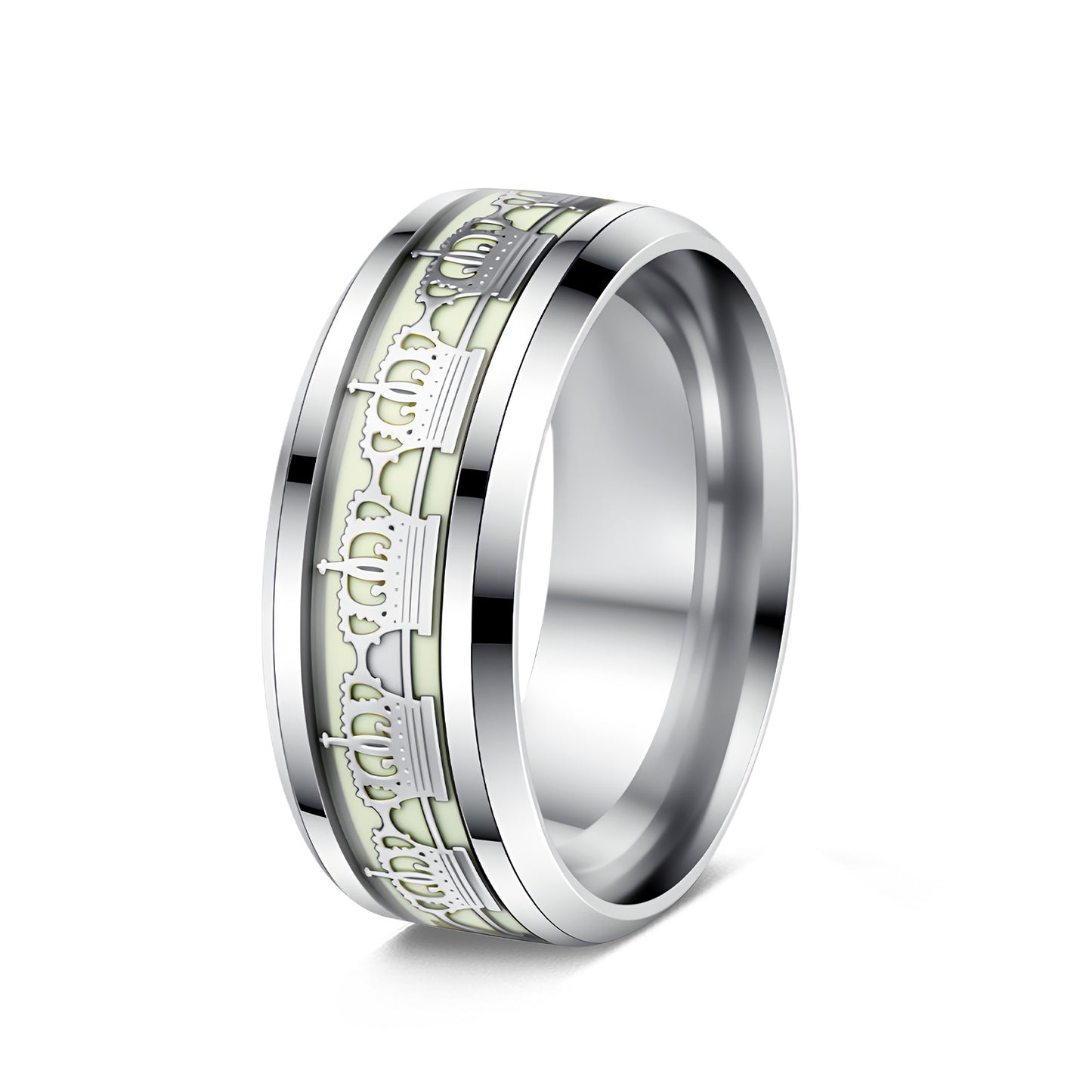 Planderful Stainless Steel Ring For Men And Women Durable Everyday Wear Unisex Retro European American Style