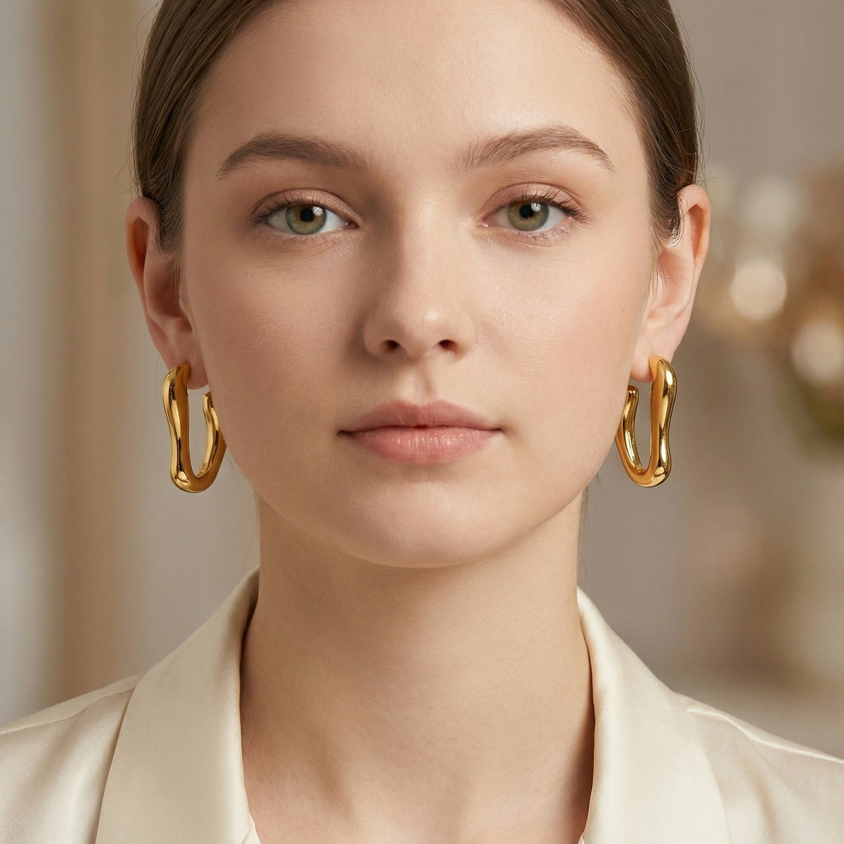 Modern Stainless Steel Earrings — Multiple Styles