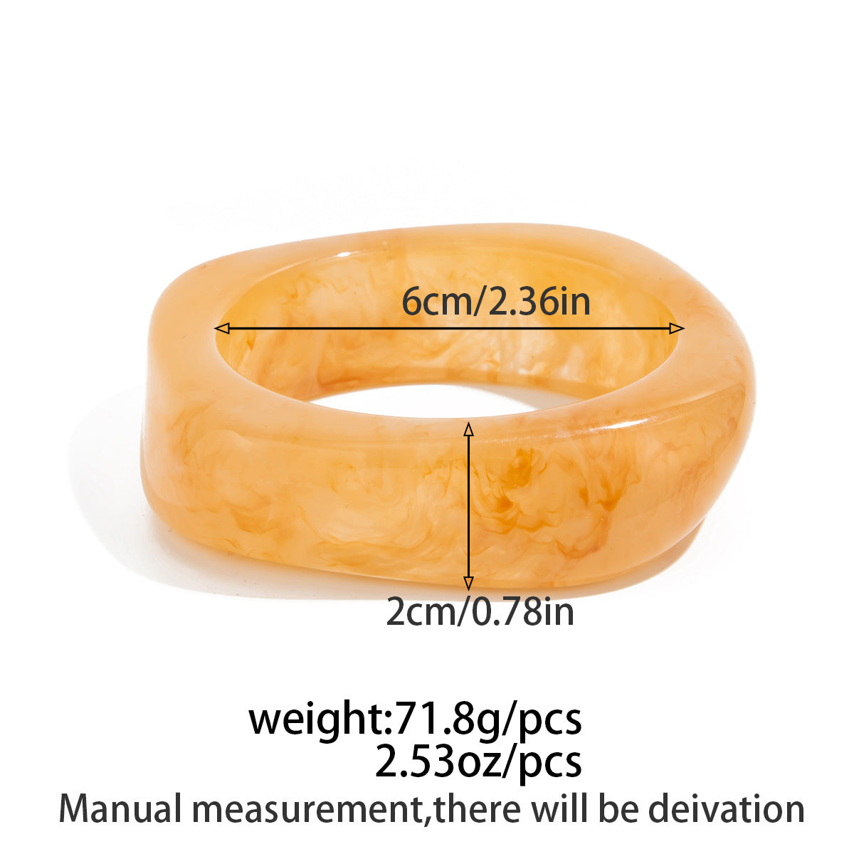 Geometric Polygon Bracelet By Planderful Vienna Verve For Women Translucent Exaggerated Modern Statement Jewelry