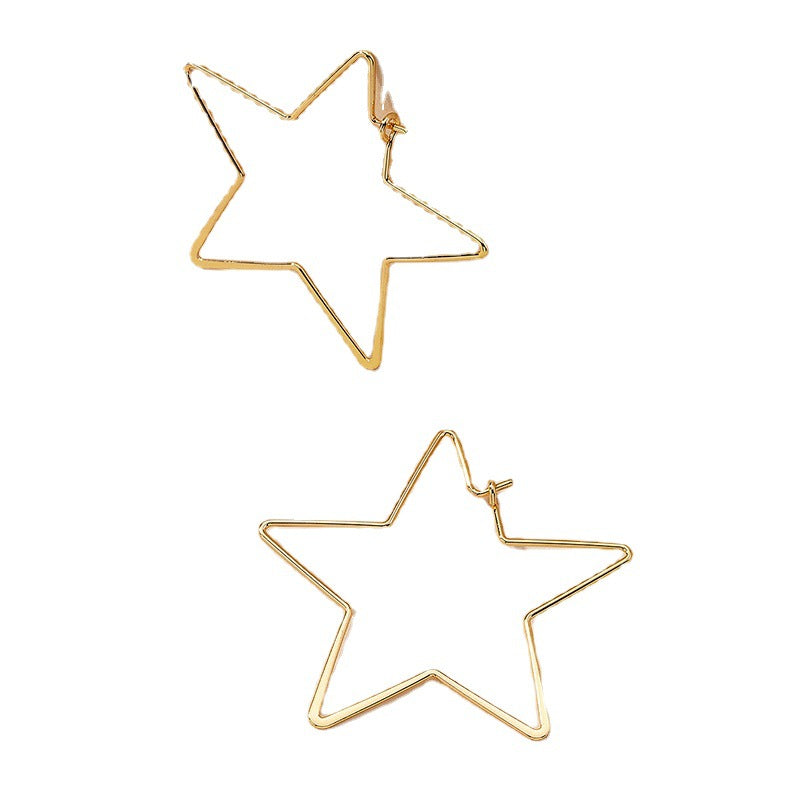 Metallic Starburst Earrings from Planderful's Vienna Verve Collection