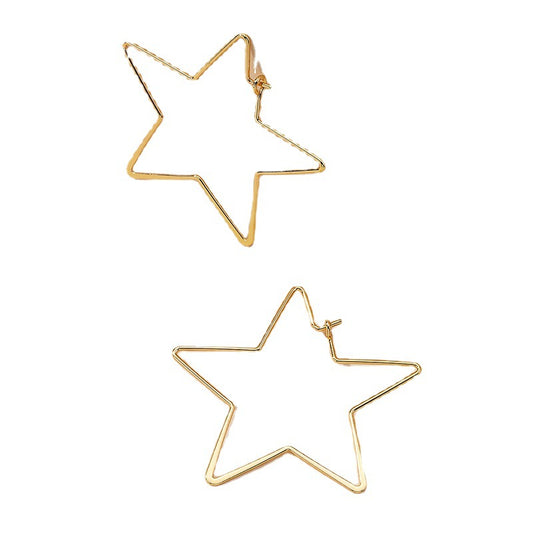 Metallic Starburst Earrings from Planderful's Vienna Verve Collection