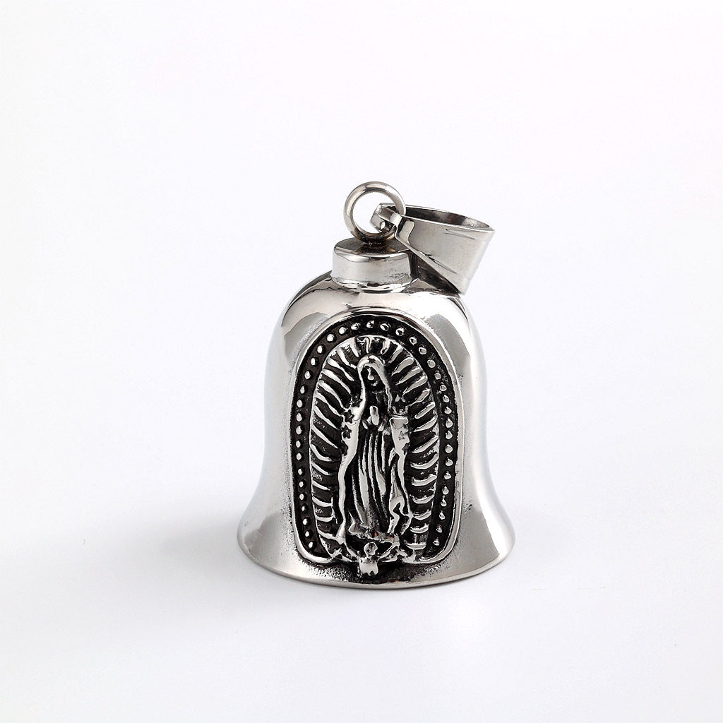 Vintage Stainless Steel Pendant Necklace