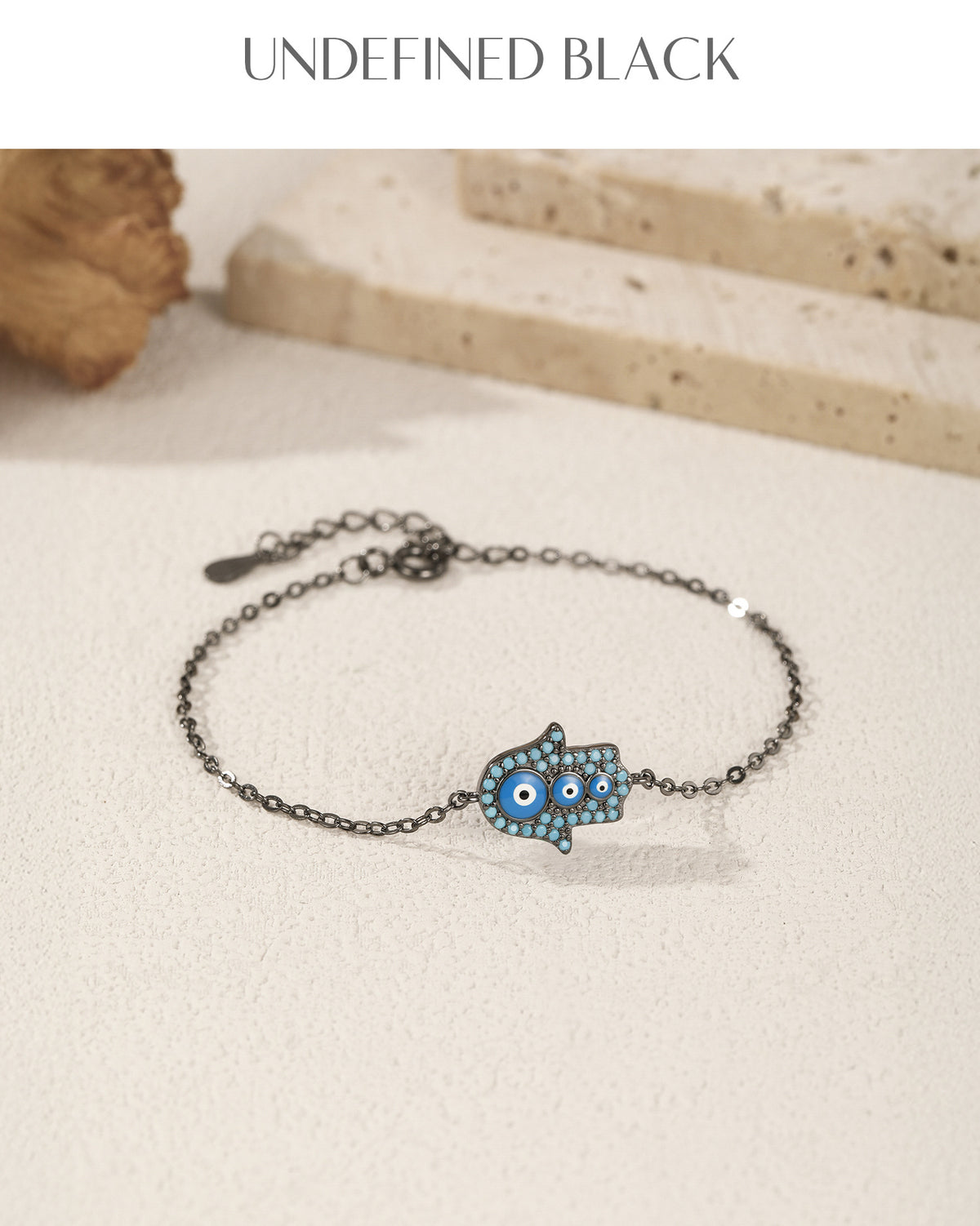 925 Sterling Silver Eye Ghost Bracelet