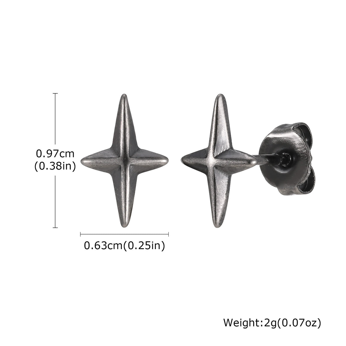 Punk Single Earrings — Five Designs