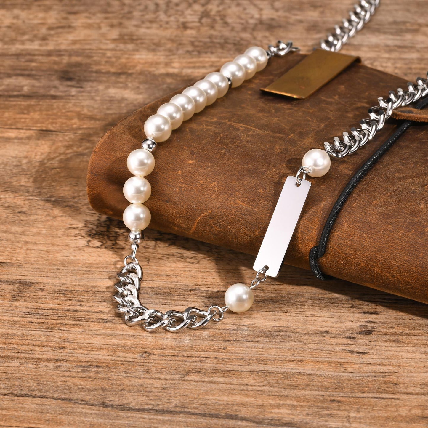 Hip Hop Men's Stainless Steel Cuban Chain Necklace for Men