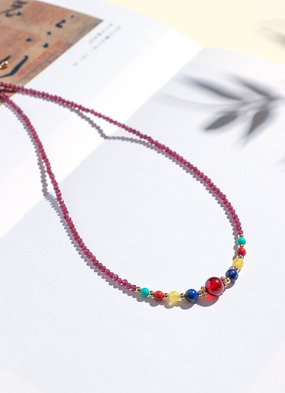 Lapis Lazuli Faceted Necklace