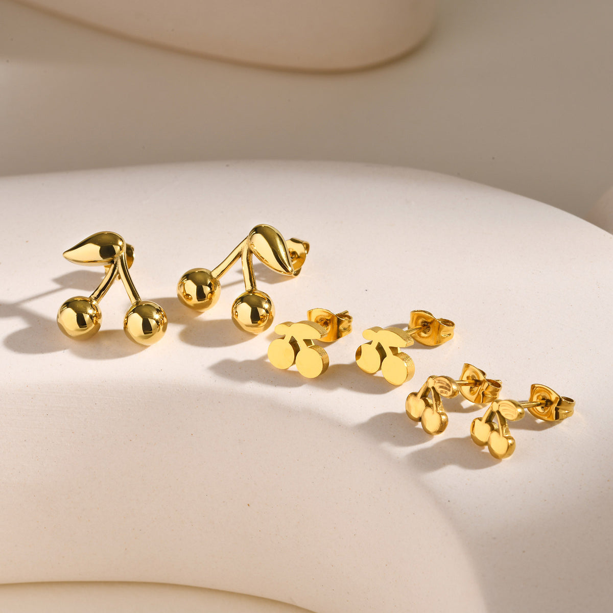 Modern Stainless Steel Earrings — Multiple Styles