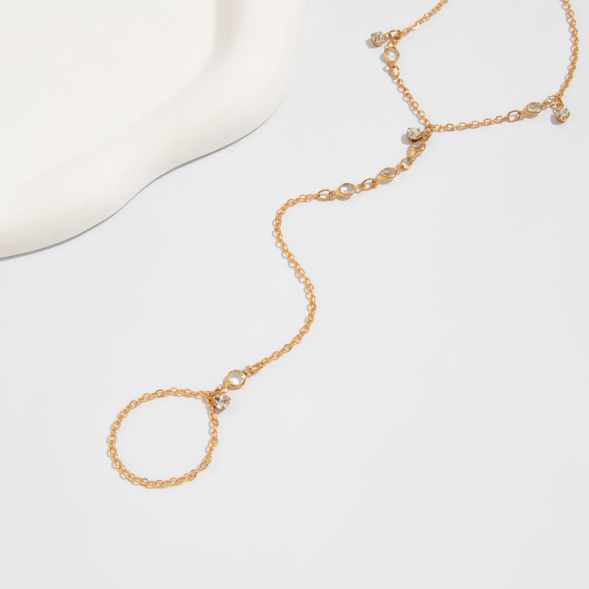 Planderful Vienna Verve Bracelet – Elegant Imitation Pearl and Crystal Design