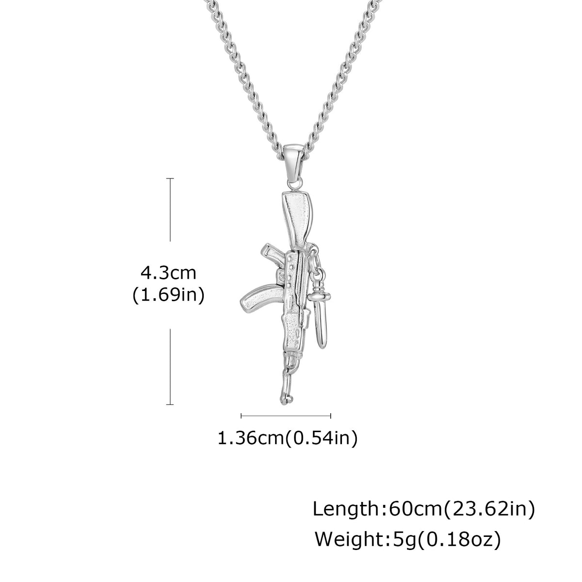 Sword Stainless Steel Pendant
