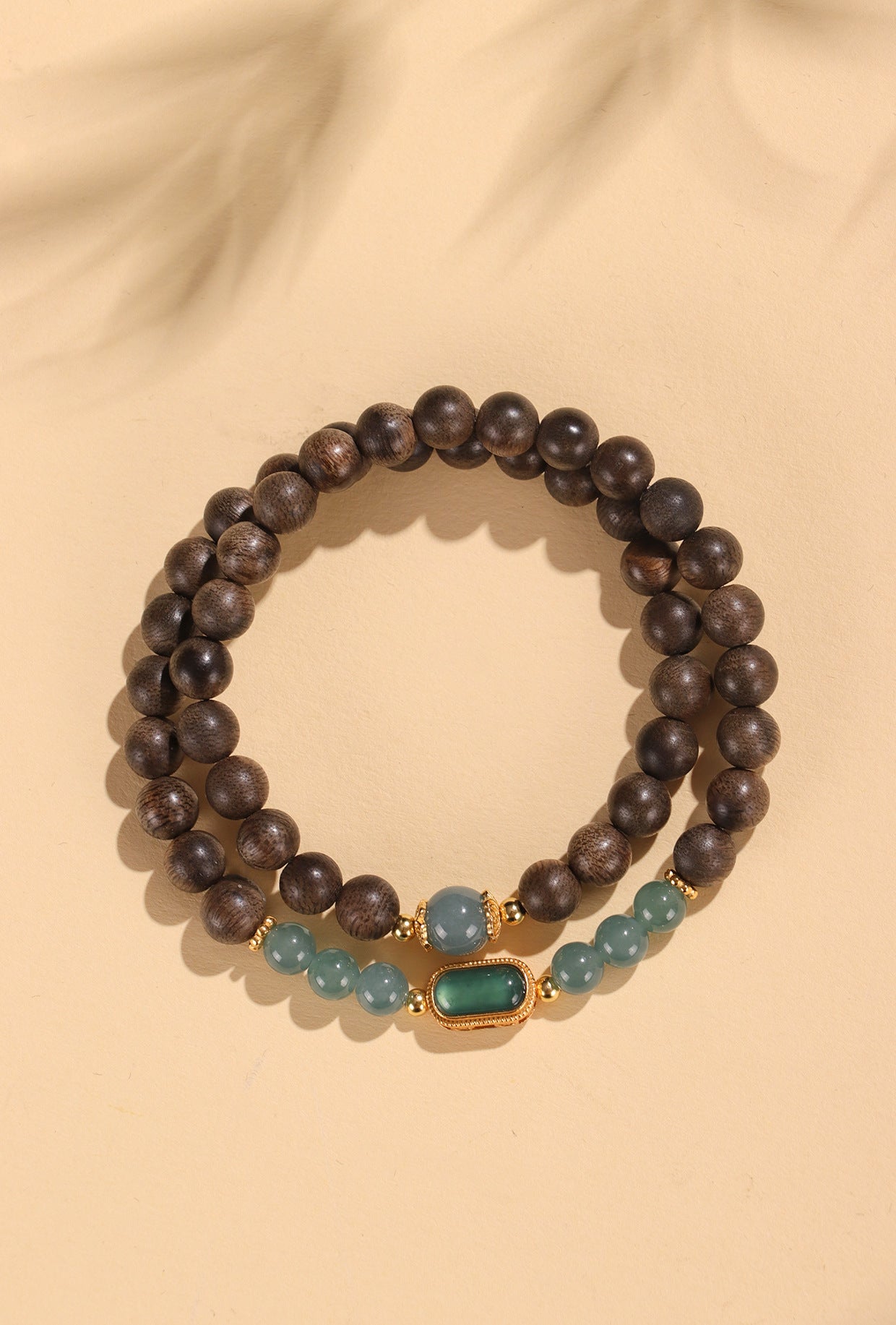 Planderful Fortune's Favor Bracelet – Elegant Chinese Style with Blue Water Jadeite
