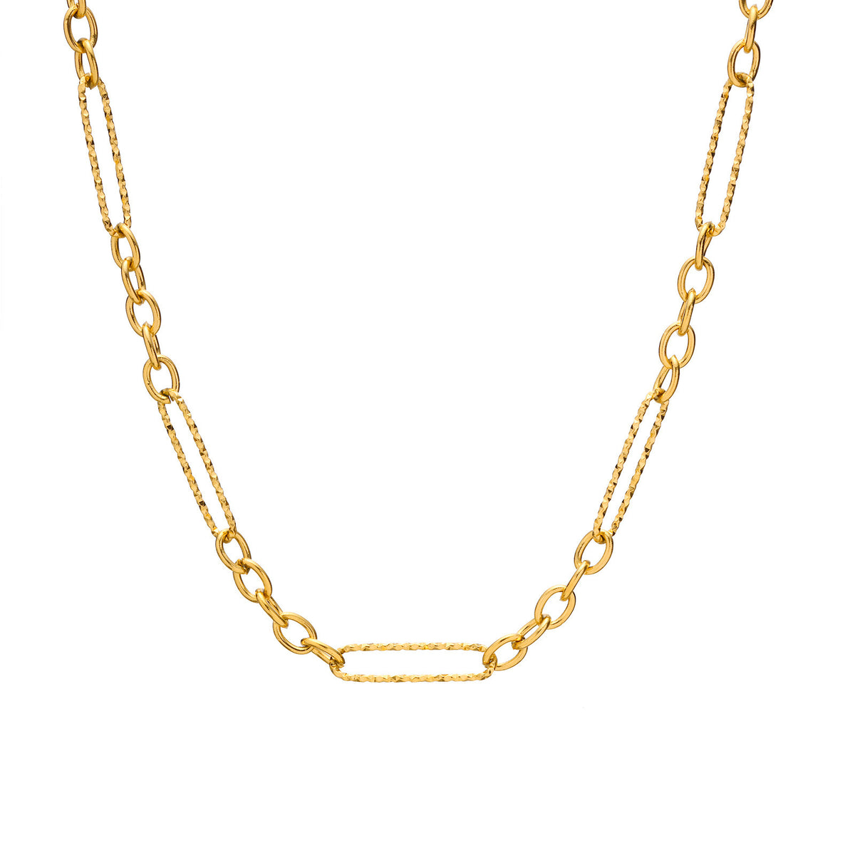 Stainless Steel Handmade Chain Necklace Bracelet Gold Women's