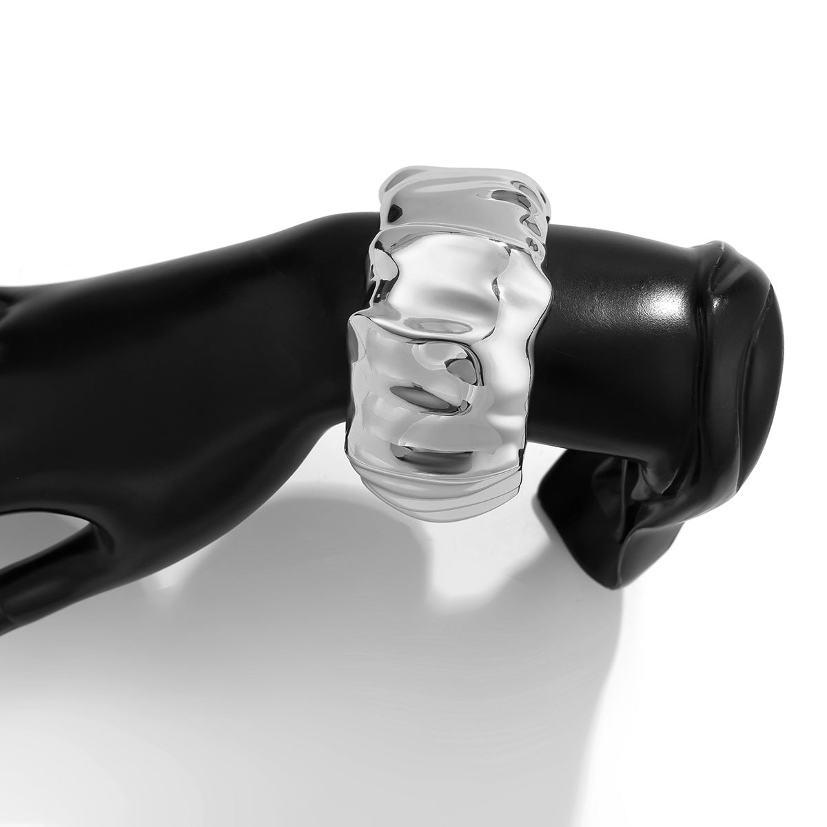 Planderful Open Metal Bracelet Vienna Verve Bold Industrial Style For Fashion Forward Women