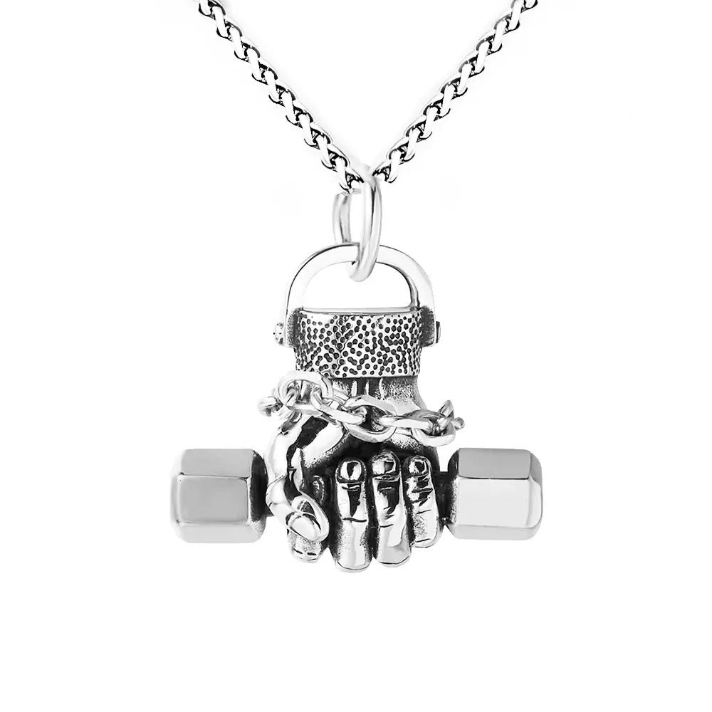 Punk Viking Stainless Steel Pendant Necklace