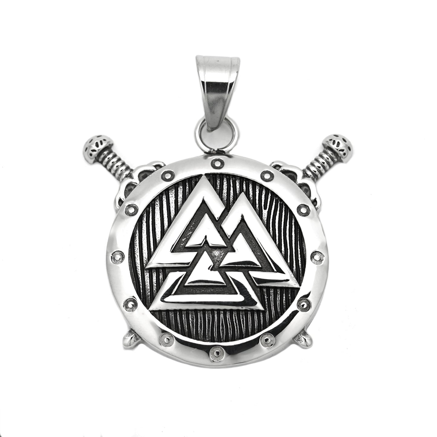 Steel Necklace - Vintage Nordic Celtic Knot