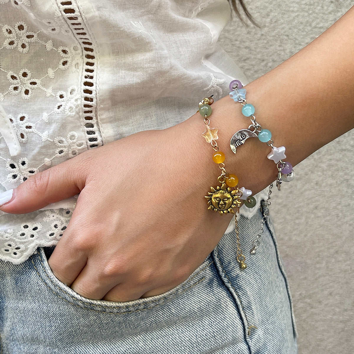 Planderful Vienna Verve Butterfly Star OT Buckle Bracelet For Women Personalized Chic Statement Accessory