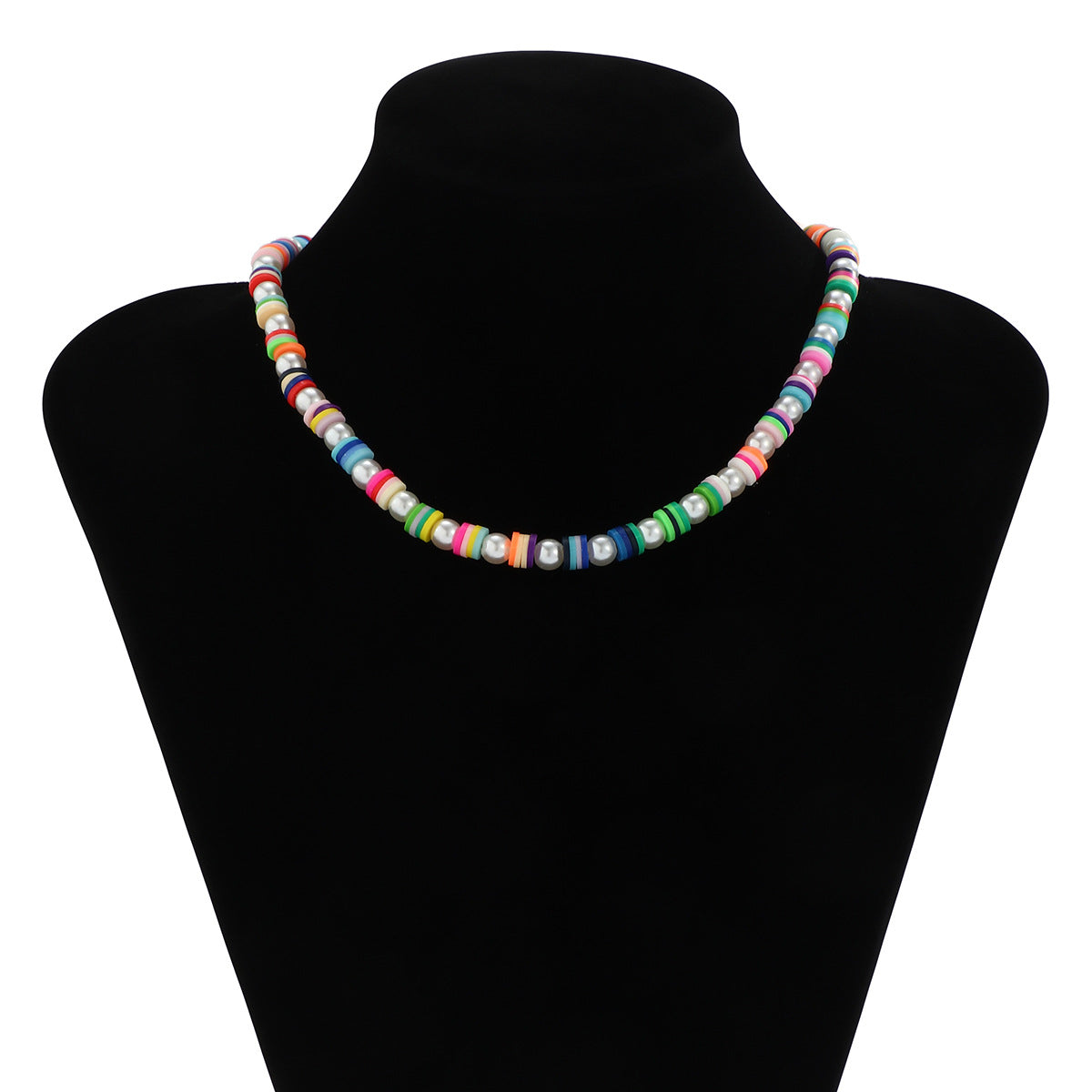 Planderful Vienna Verve Ethnic Style Beaded Necklace For Women Vintage Retro Statement Jewelry