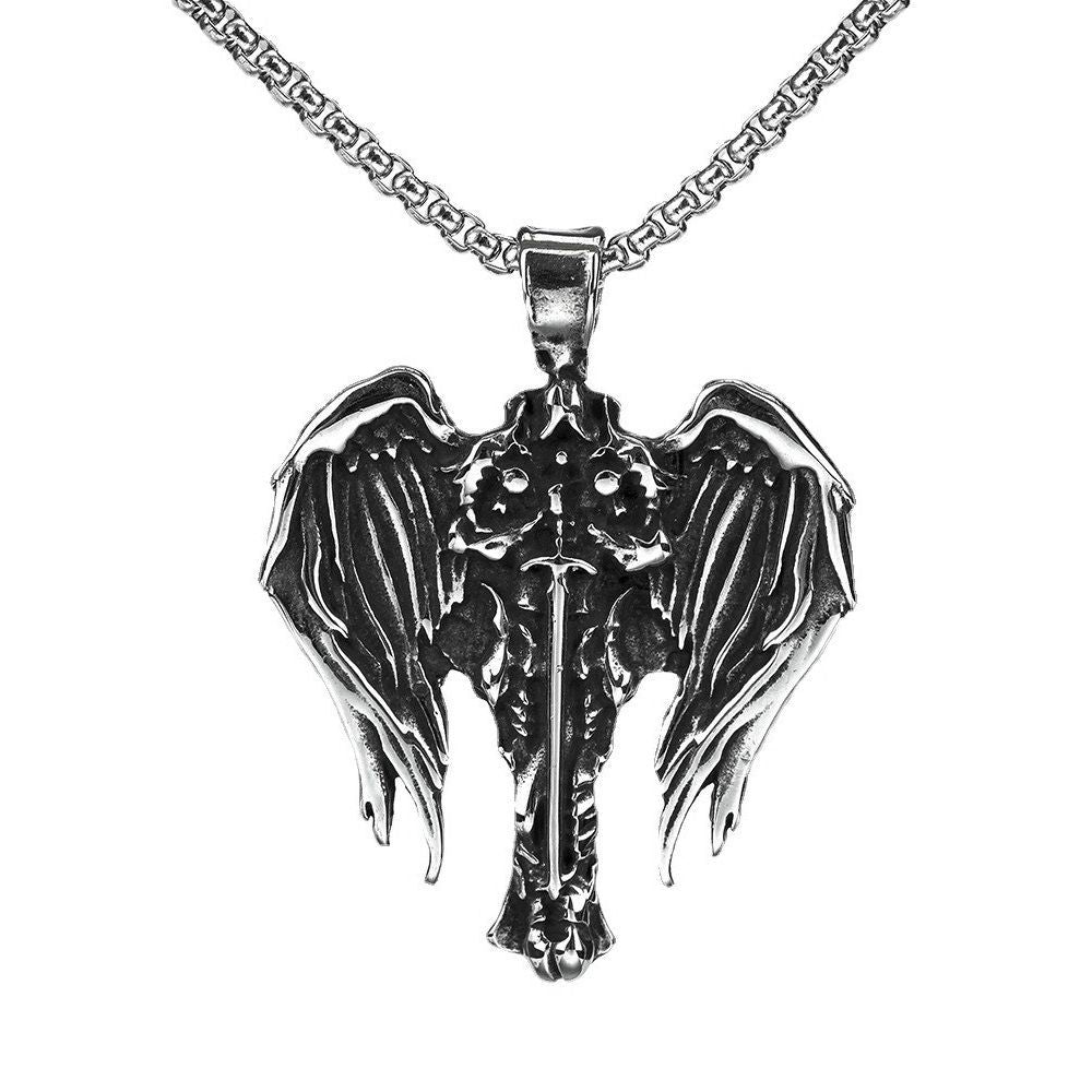 European and American Jewelry Wholesale Viking Odin Pendant Necklace