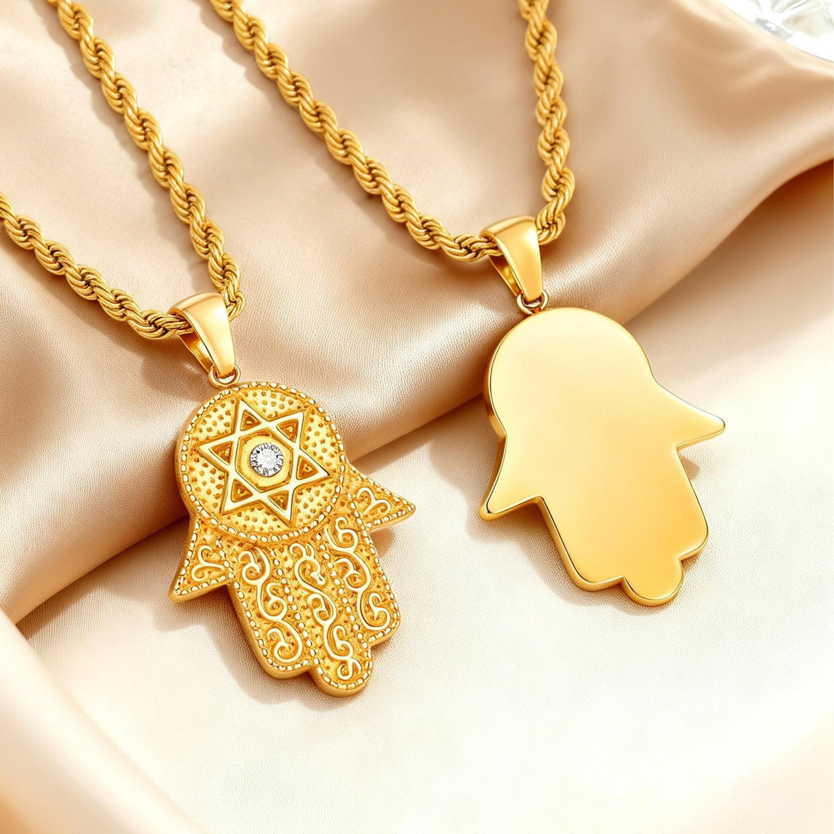 Zircon Stainless Steel Pendant