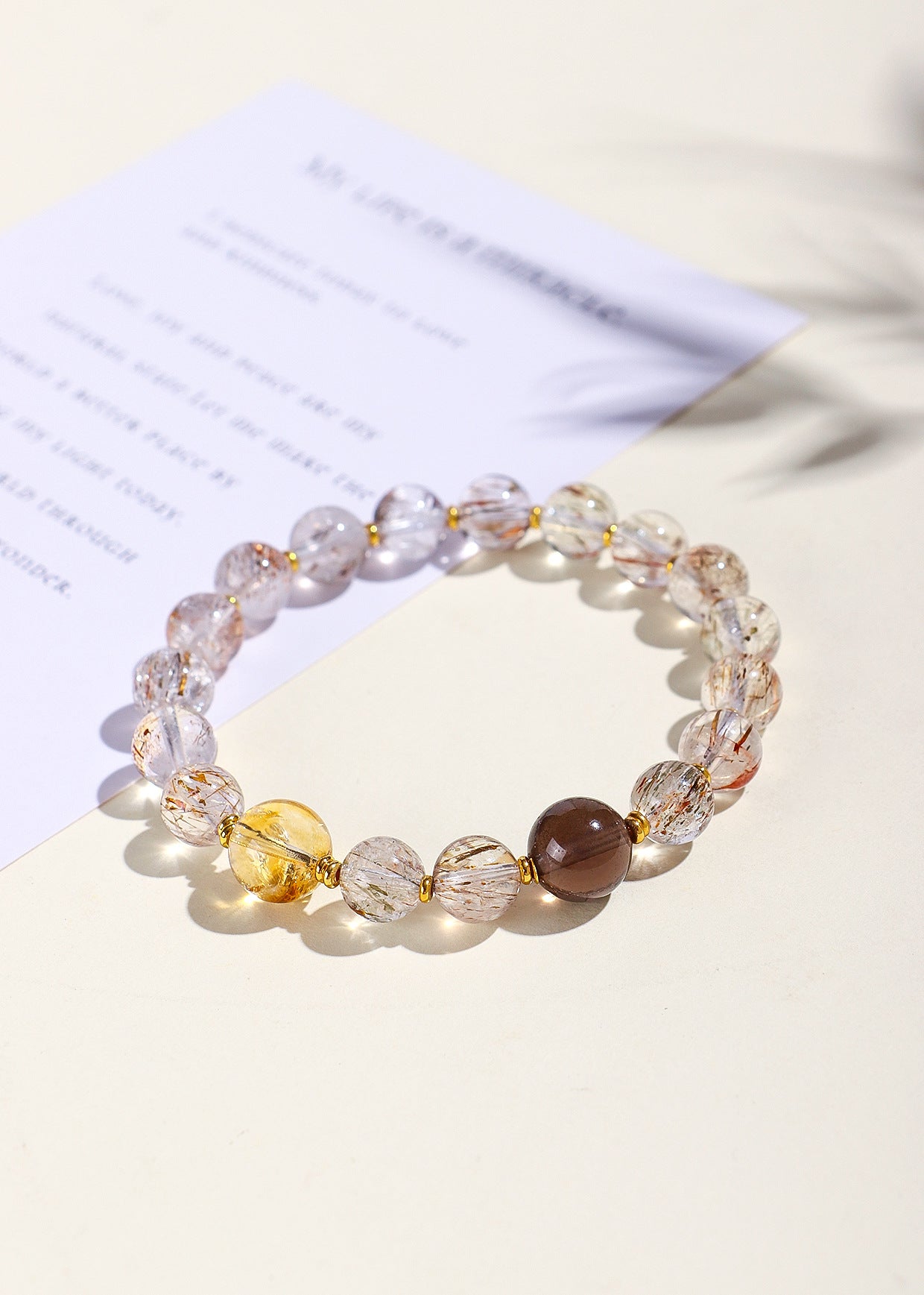 Planderful Fortune's Favor Bracelet – Elegant Crystal Beaded Design