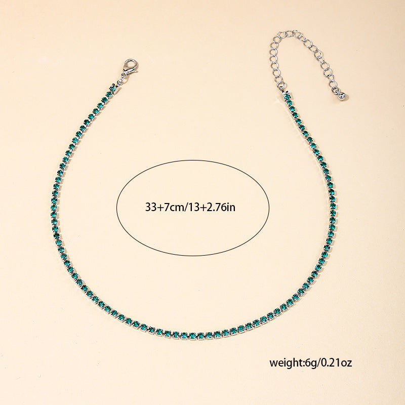 Green Vienna Verve Metal Women's Necklace