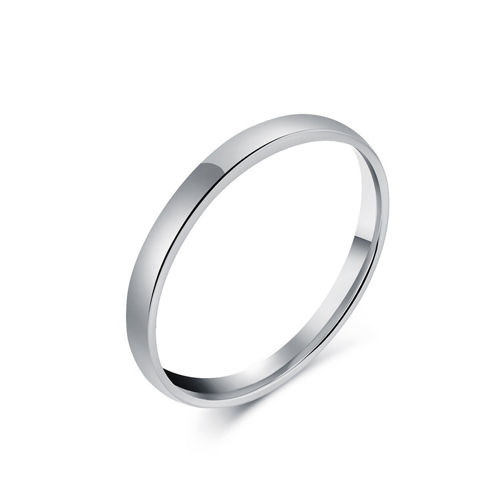 Modern Stainless Steel Ring — Gold / Silver / Black