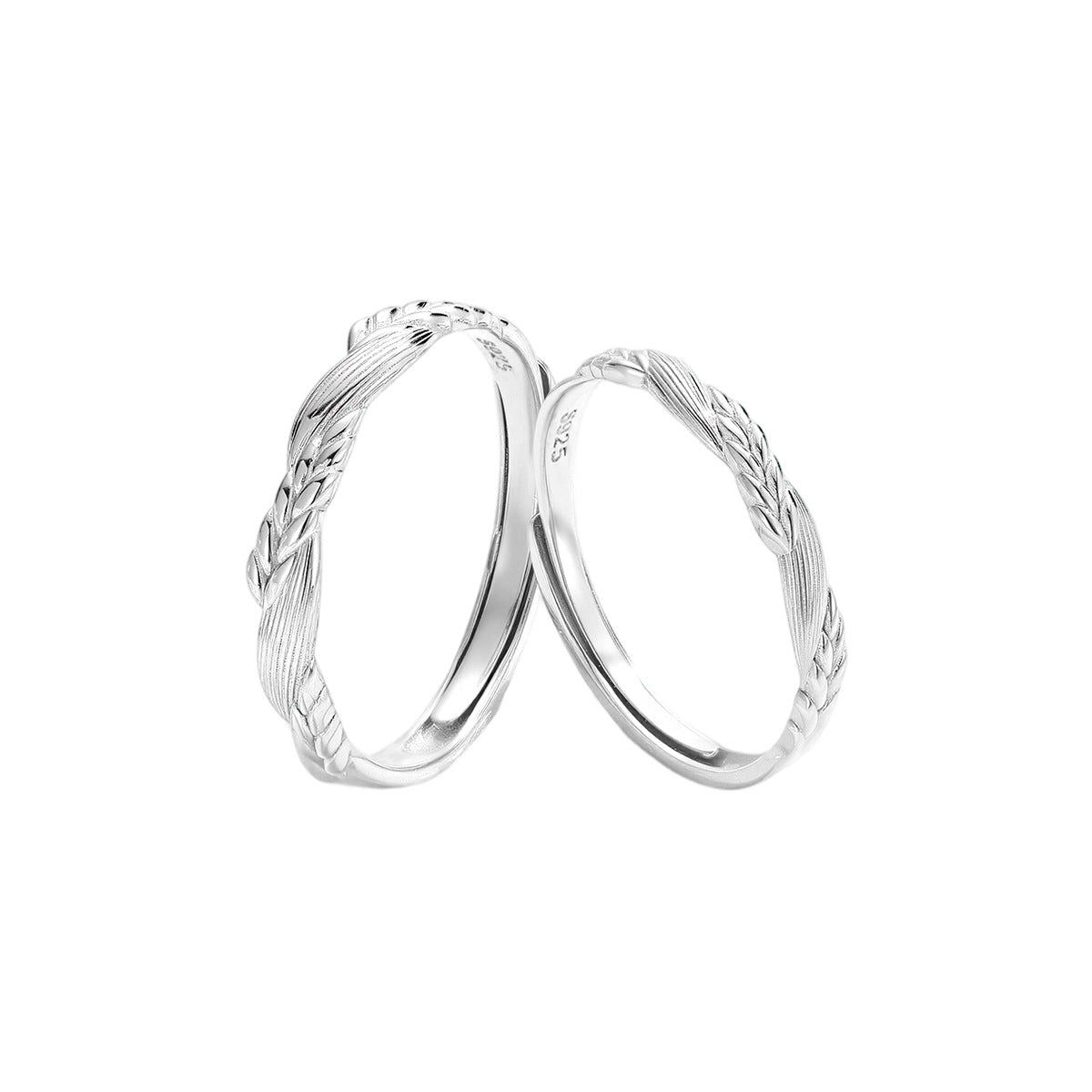 Minimalist Wheat S925 Sterling Silver Ring
