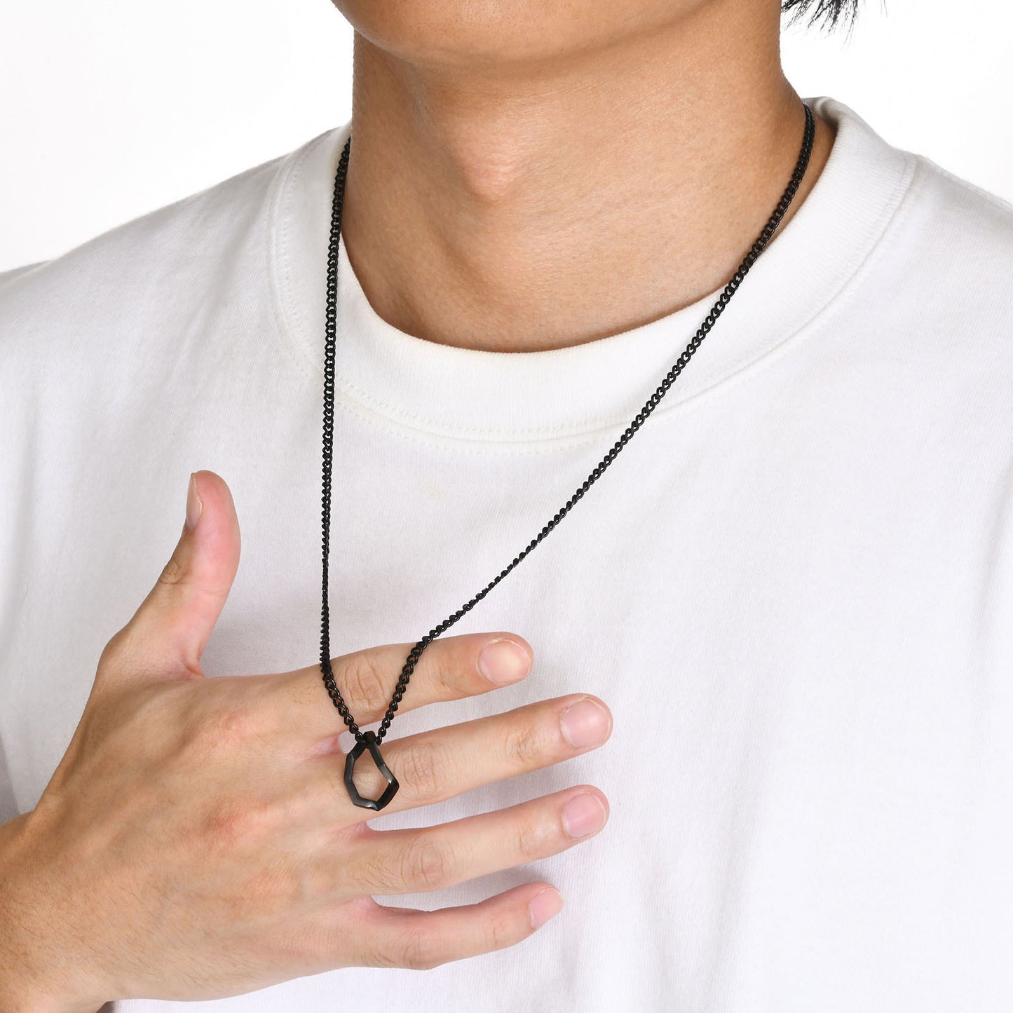 Wholesale of European and American Jewelry Men's Pendant Necklace