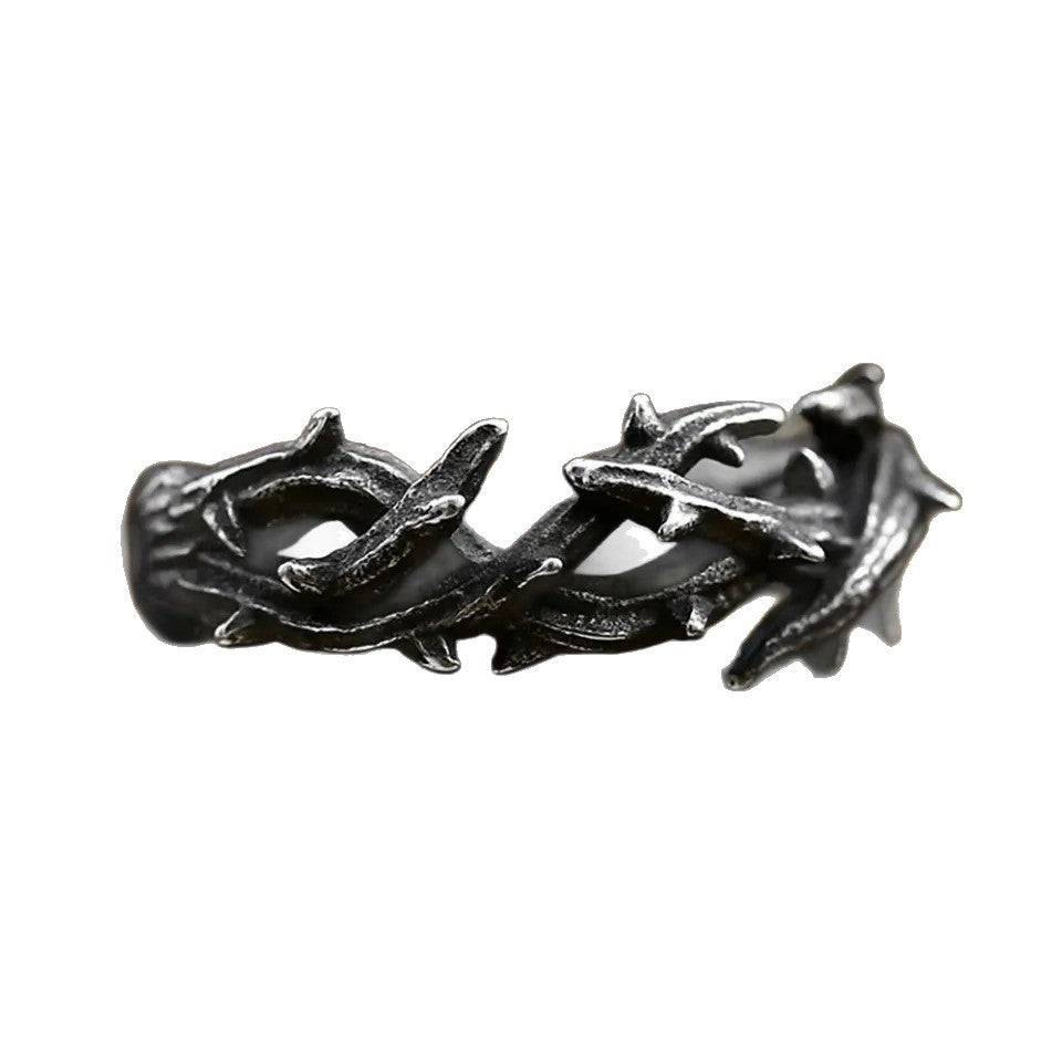 Punk Retro Stainless Steel Men's Ring