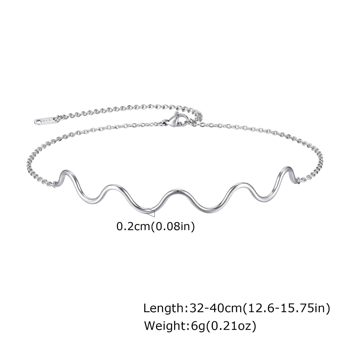 European And American Fashion Personality Necklace Bracelet Set