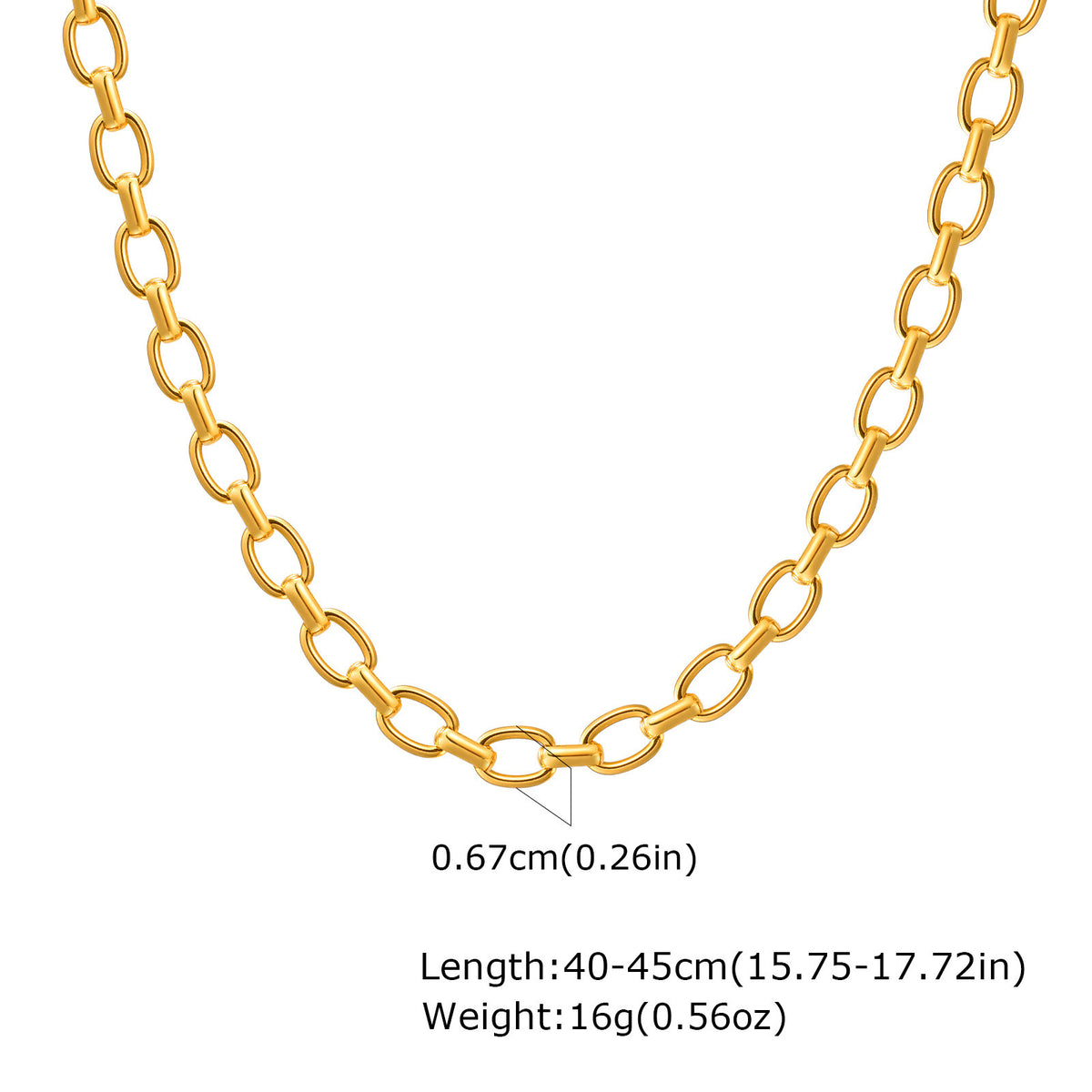Gold-Plated Stainless Steel Bracelet