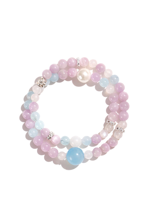 Planderful Fortune's Favor Bracelet – Stunning Pink Crystal Design