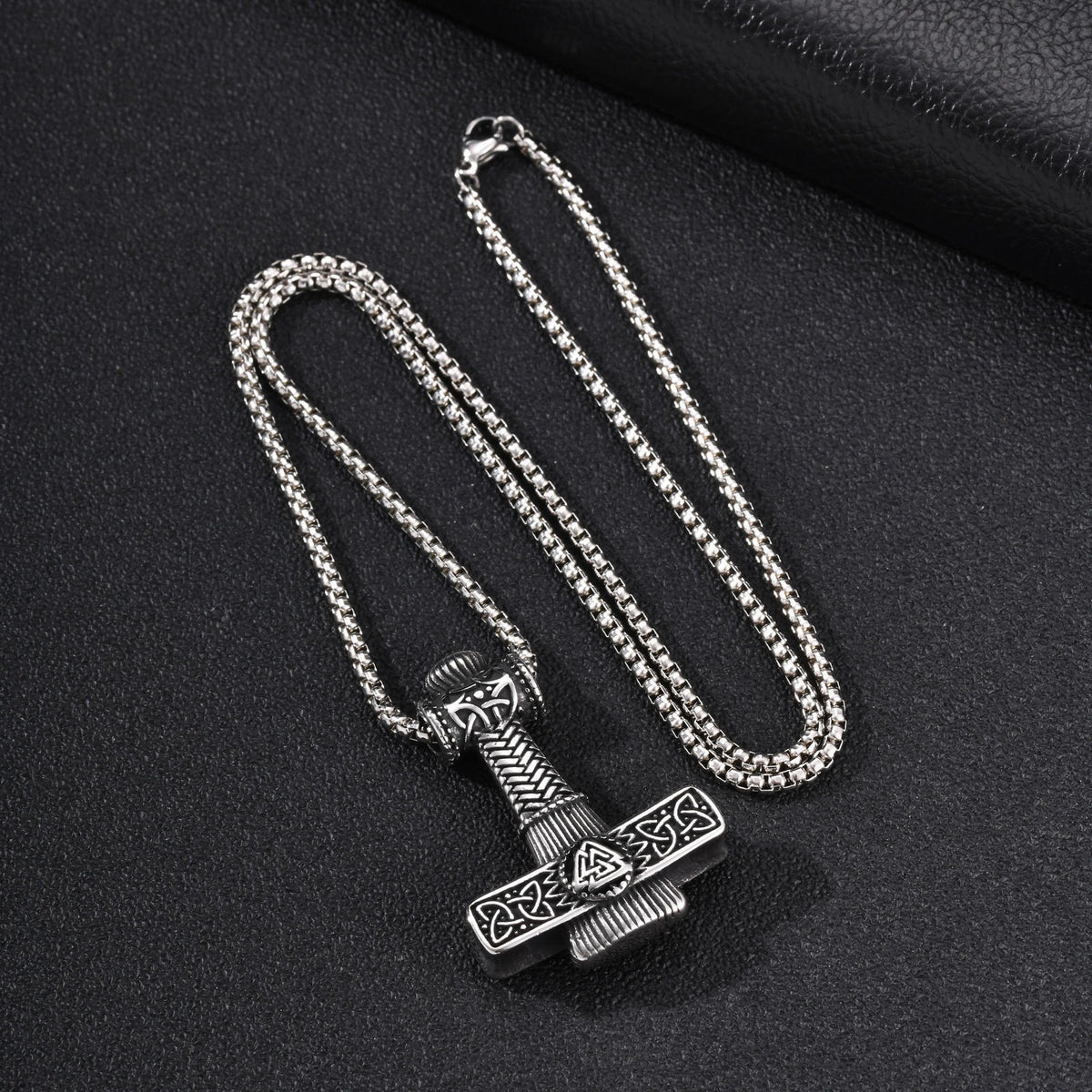 Vintage Stainless Steel Pendant for Men