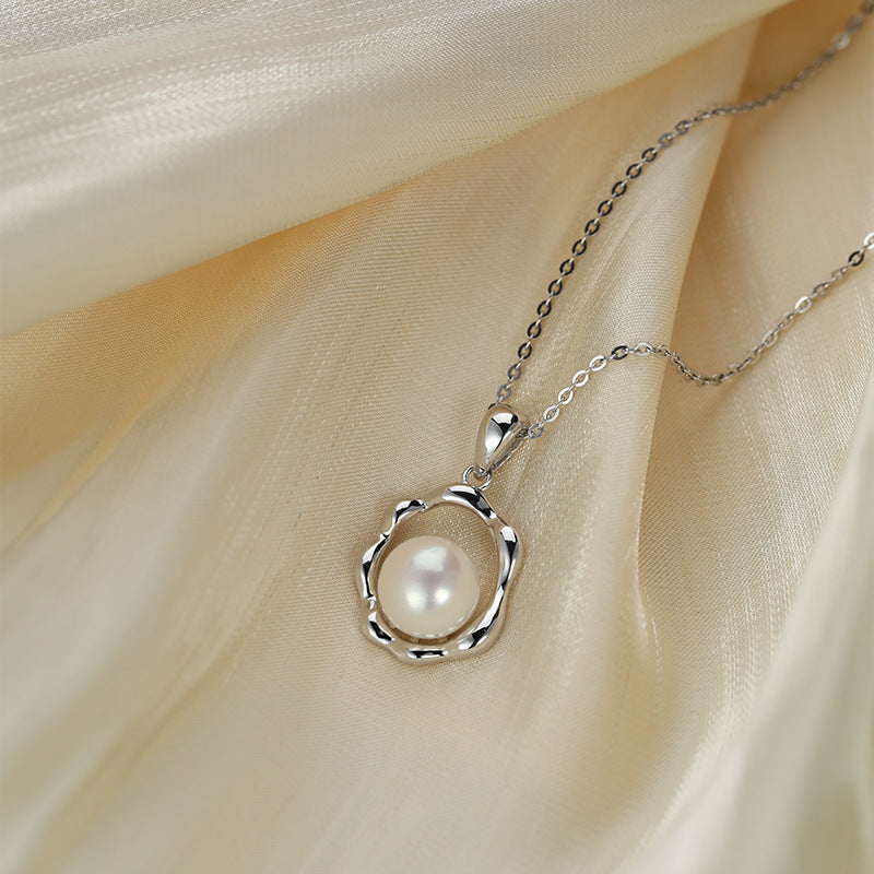 S925 Sterling Silver Freshwater Pearl Necklace