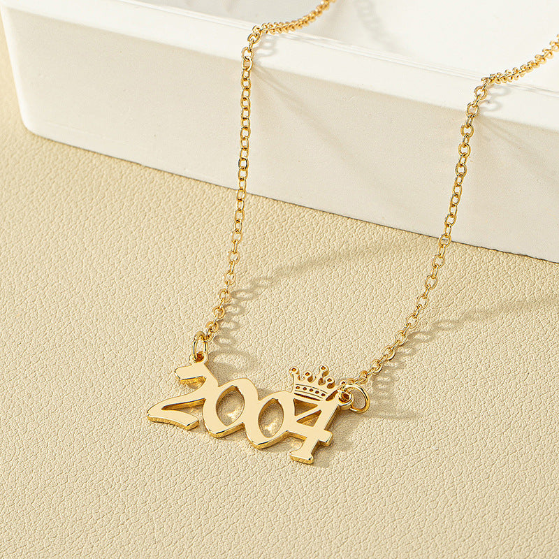 Regal Crown Pendant Necklace - Vienna Verve Collection