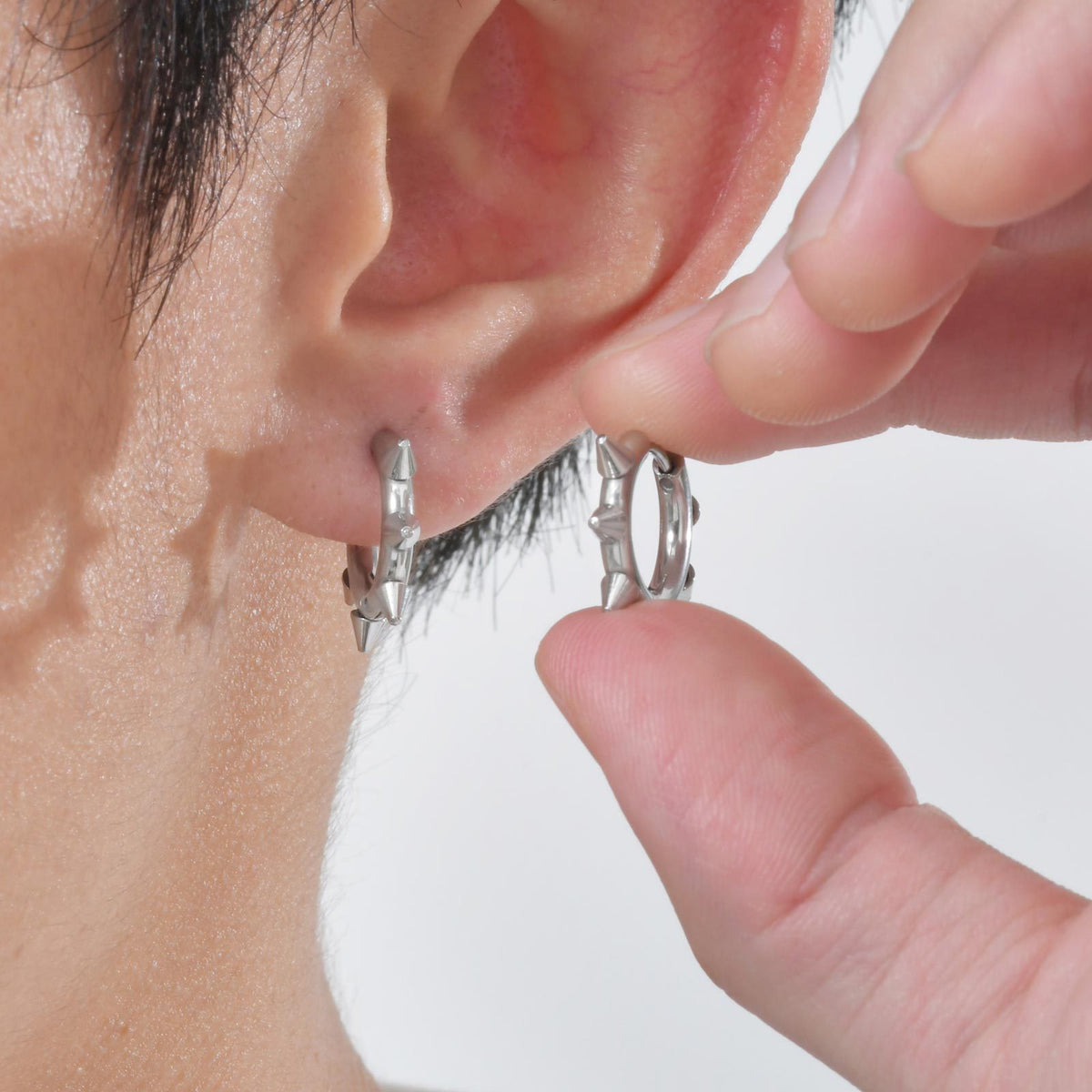 Punk Single Earrings — Silver, Gold or Black