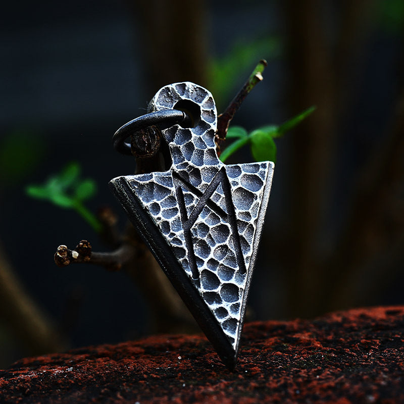 European Retro Arrow Pendant - Wholesale Viking Rune Stainless Steel Accessories for Men
