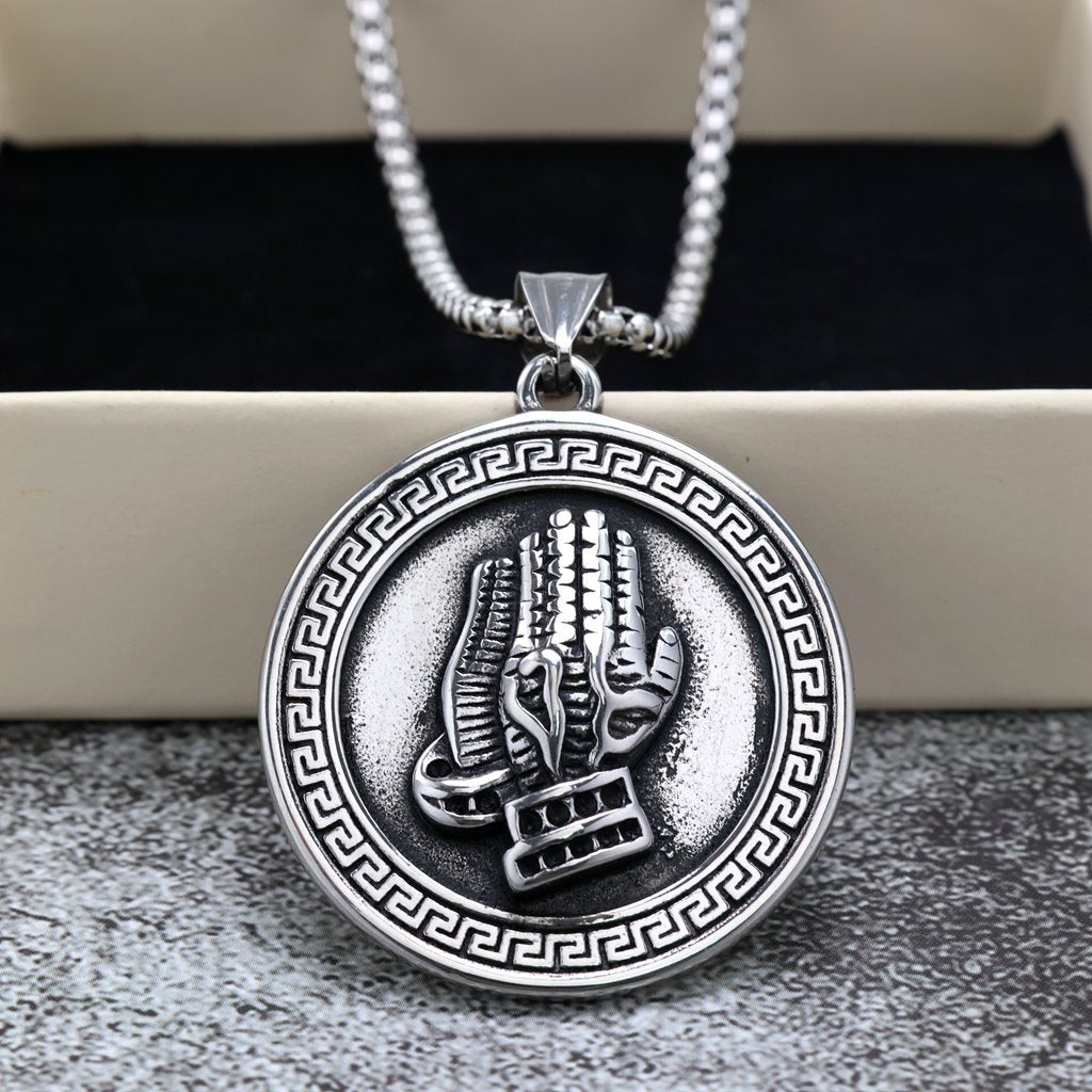 Punk Vintage Stainless Steel Men's Pendant Necklace