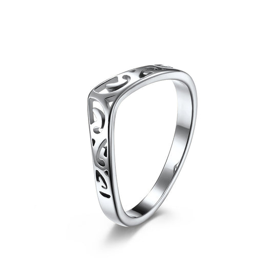 Heart-Shaped Vikings Celtic Knot Women's Ring Wholesale
