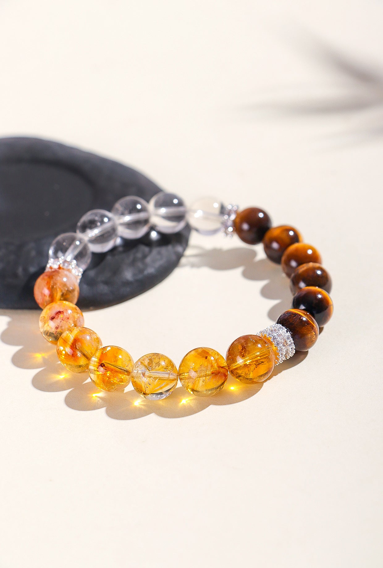 Planderful Fortune's Favor Bracelet – Elegant Crystal Beaded Design