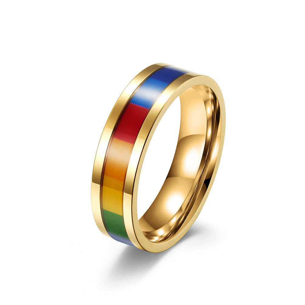 Unisex Stainless Steel Ringless Ring