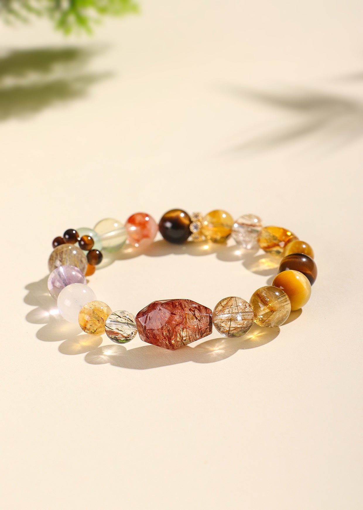 Planderful Fortune's Favor Bracelet – Elegant Crystal Beaded Design