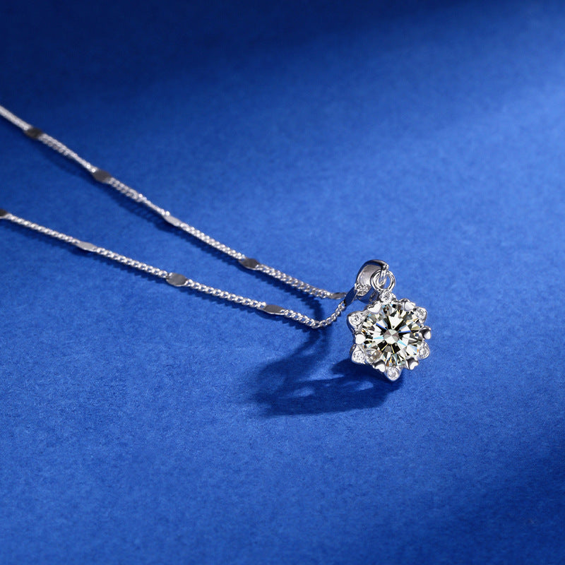 Sun 925 Sterling Silver Pendant Necklace