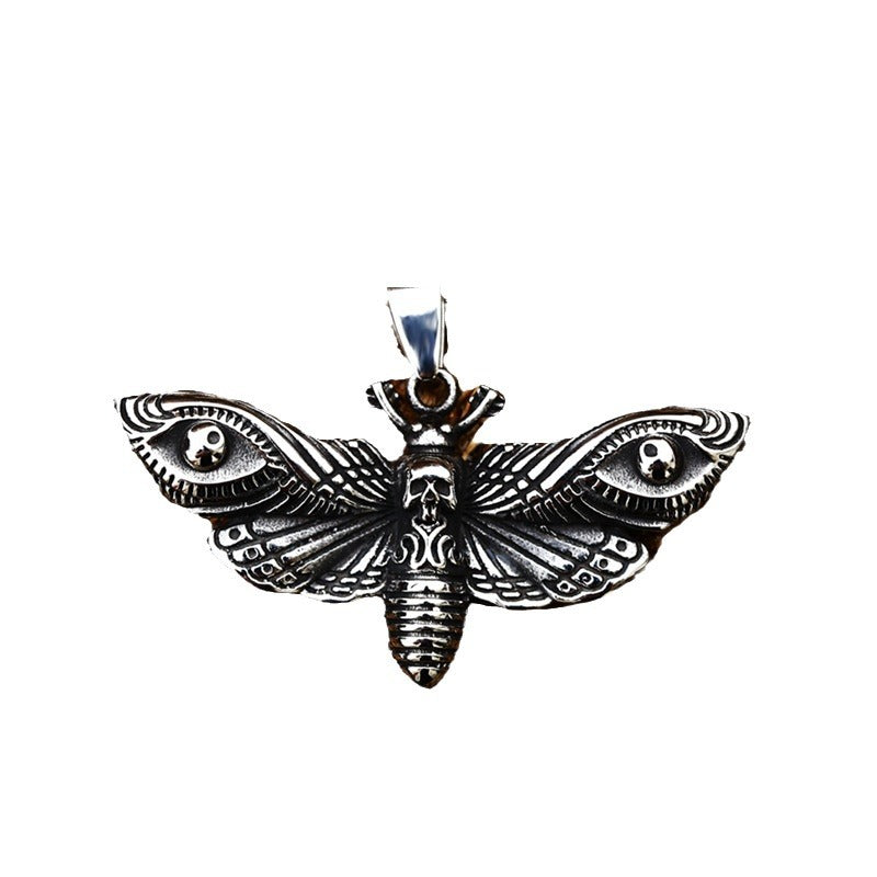 Titanium Steel Retro Men's Pendant - Wholesale Stainless Steel Casting Accessories for Cross-Border Trade