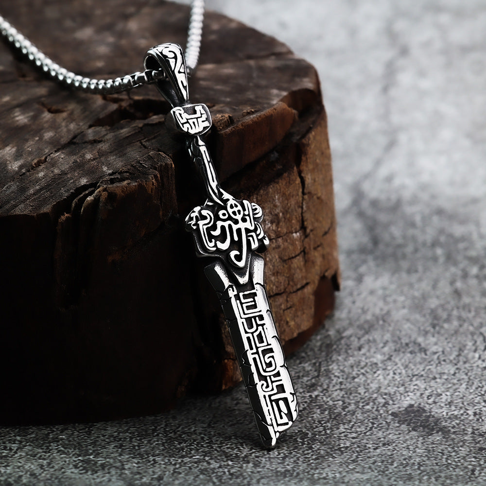 Personality Domineering Viking Pendant Fashion Rune Jewelry