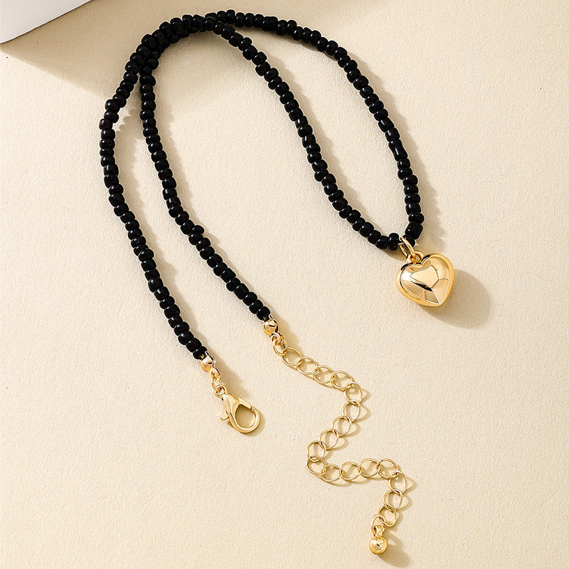 Planderful Vienna Verve Necklace – Unique Metal Texture Pendant