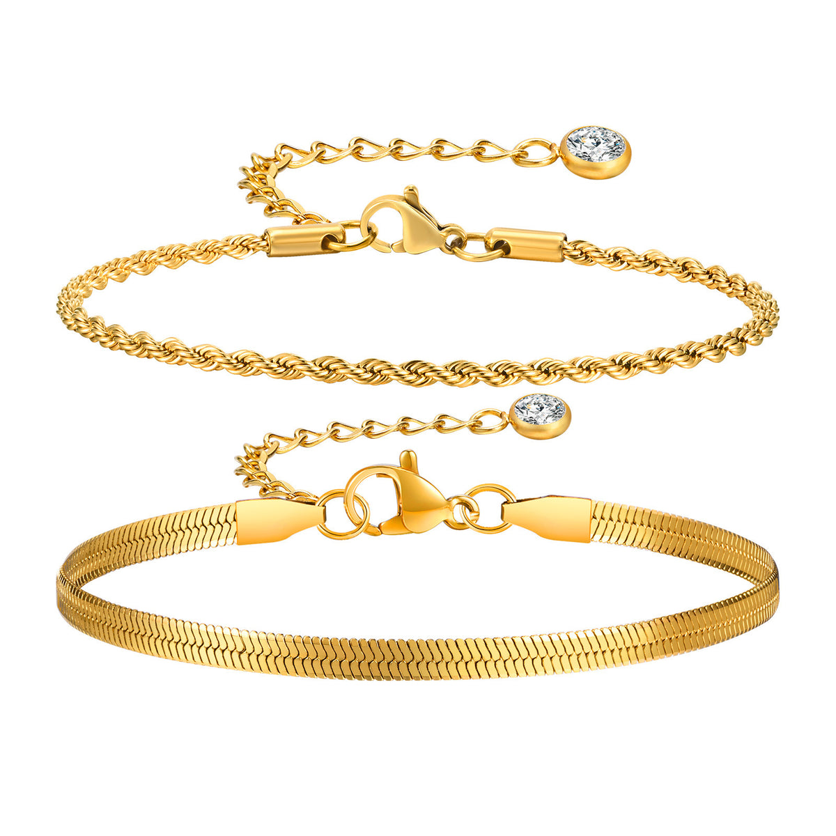 Braided Stainless Steel Bracelet