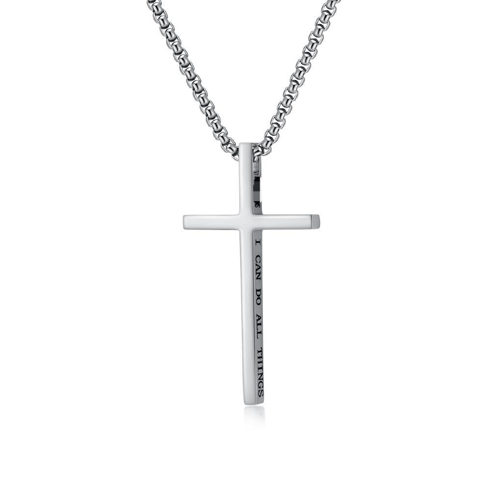 Stainless Steel Cross Necklace